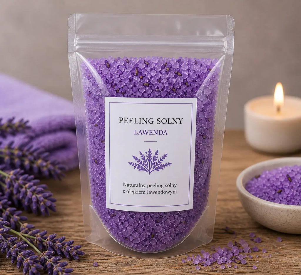 Sól do kąpieli lawendowa 300ml Agaminnaturivia